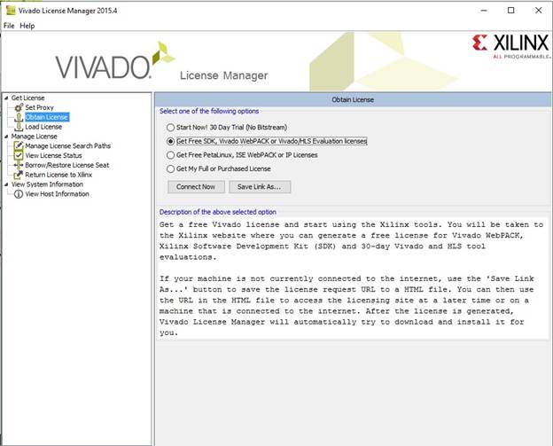 license popup